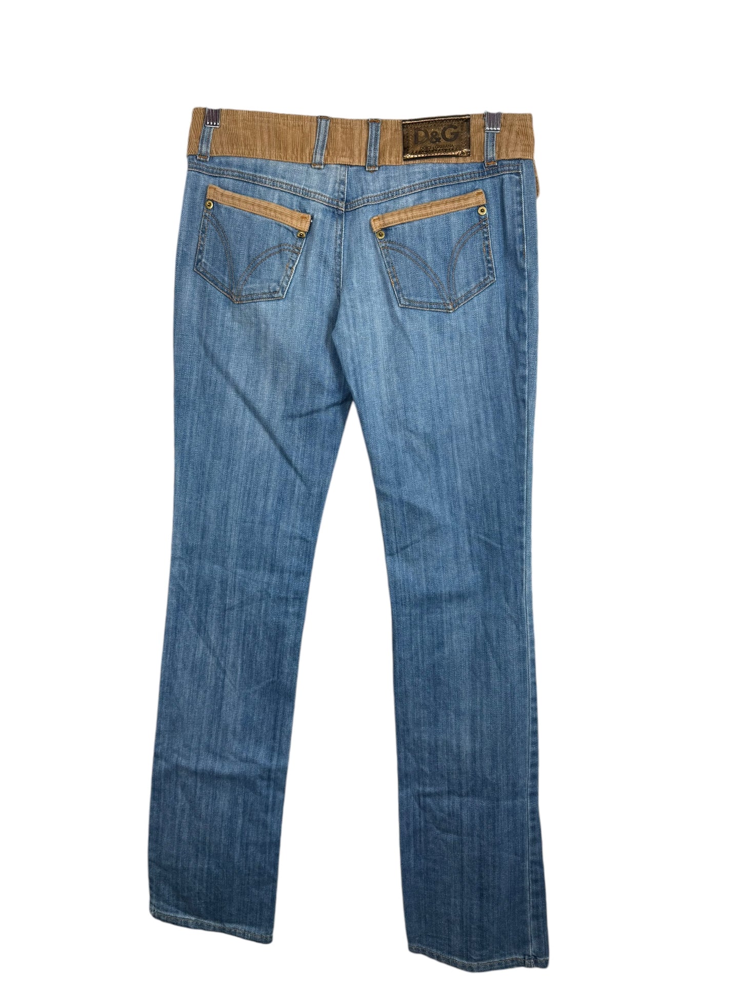 Dolce & Gabbana Corduroy/Denim jeans
