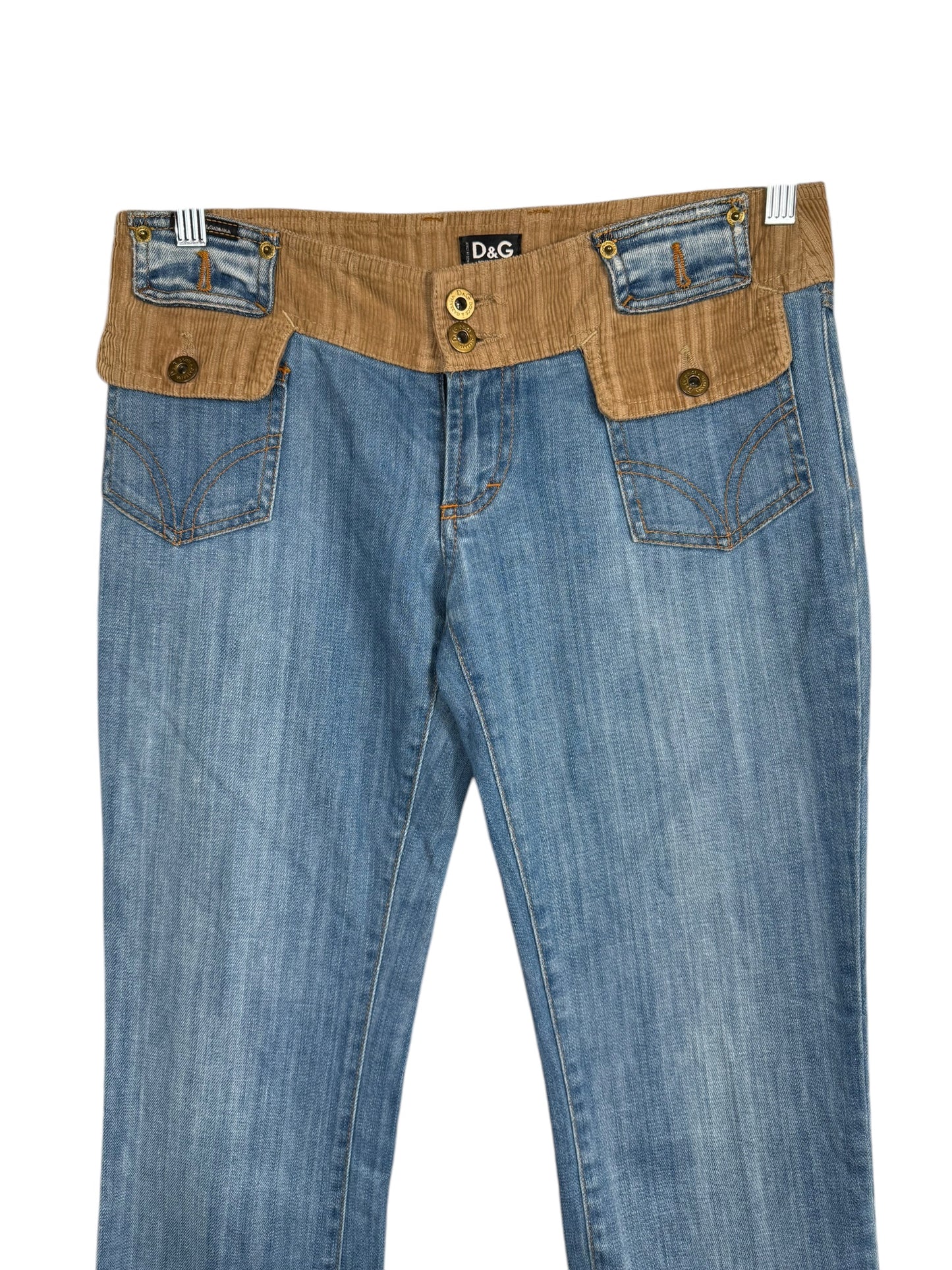 Dolce & Gabbana Corduroy/Denim jeans